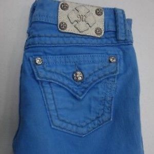 Miss Me Rhinestone studded Miss Me jean shorts